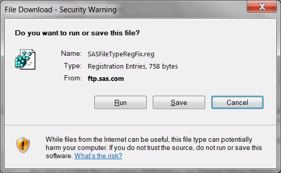 File Download - Security Warning